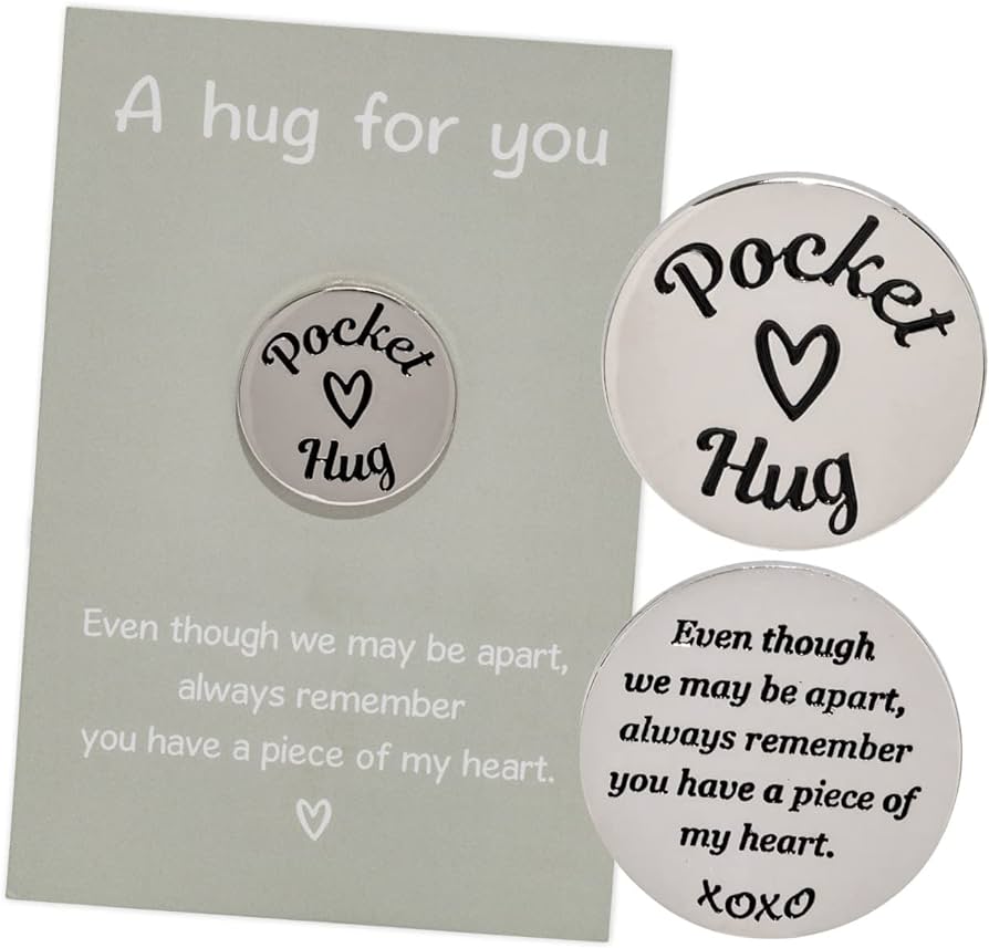 Pocket Hug on Card – Pocket Hug Token for Men and Women, Love Gift Token Keepsake Review
