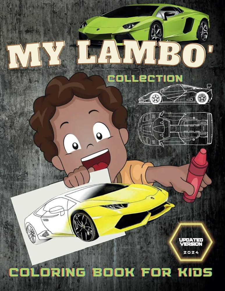 My Lambo’ Collection – Cars Coloring Book for Kids Review