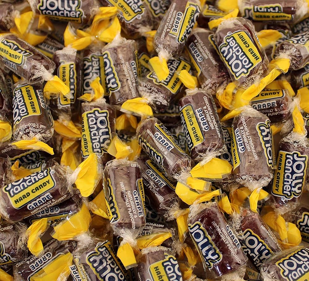 LaetaFood Jolly Rancher Grape Hard Candy Review