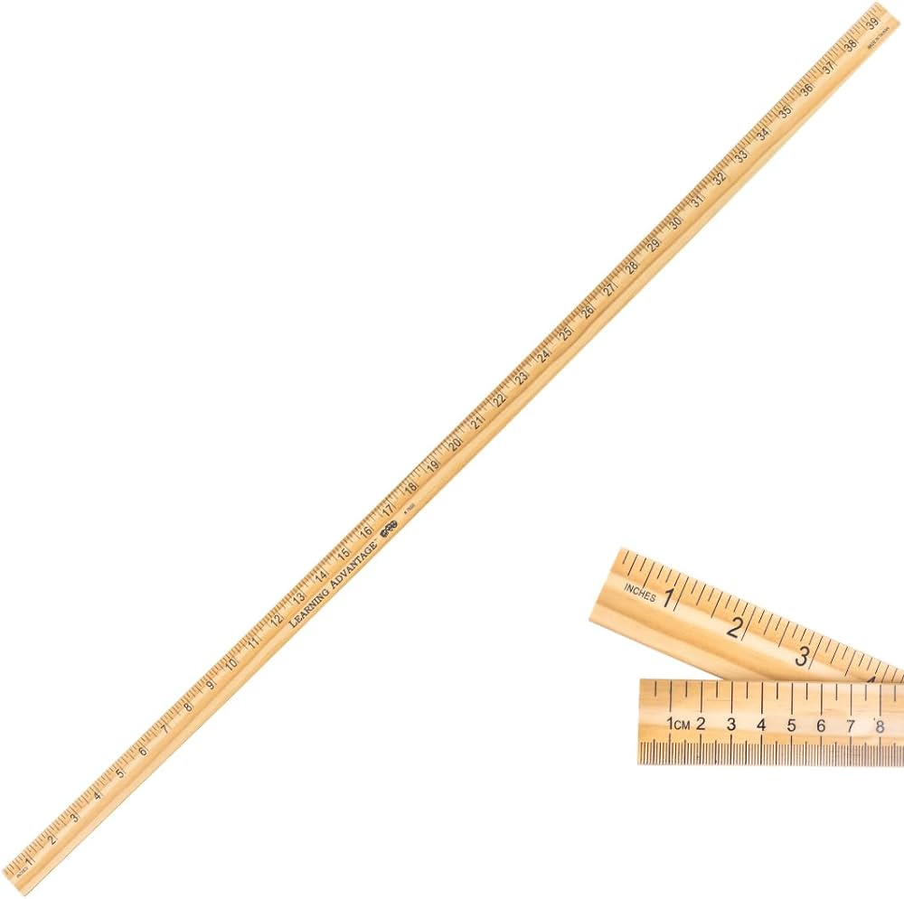 Learning Advantage Meter Stick, wood review