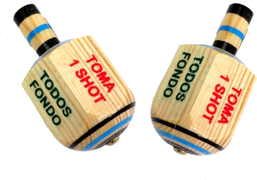 Leos Imports Toma Todo Party Drinking Game Wood Pirinola Spinning Top (2 Pack) Review