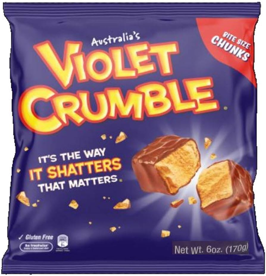 Violet Crumble Honeycomb Chunks Review